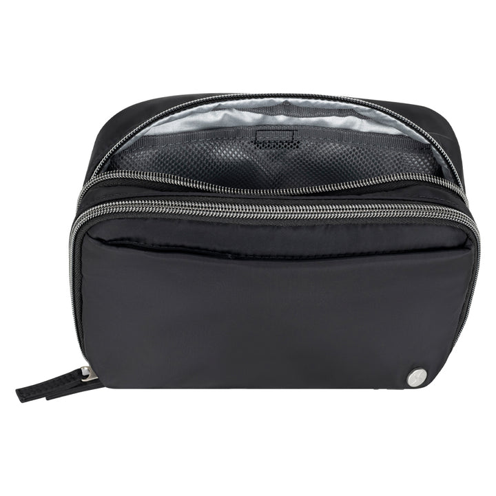 Black Diabetes Nylon Belt Bag back insulted pocket to keep medicine cool.