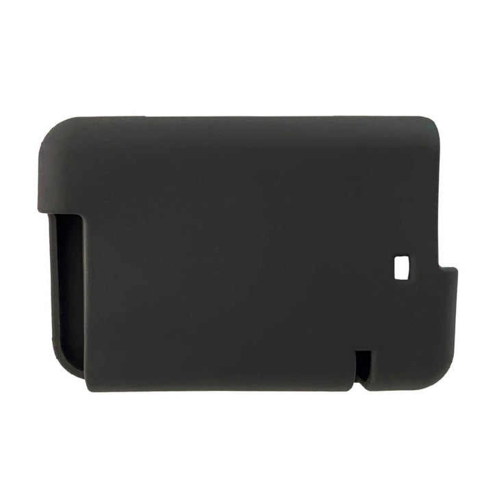 The back of the black Tandem t:slim Gel Skin with Exclusive design allows access to all ports and controls.