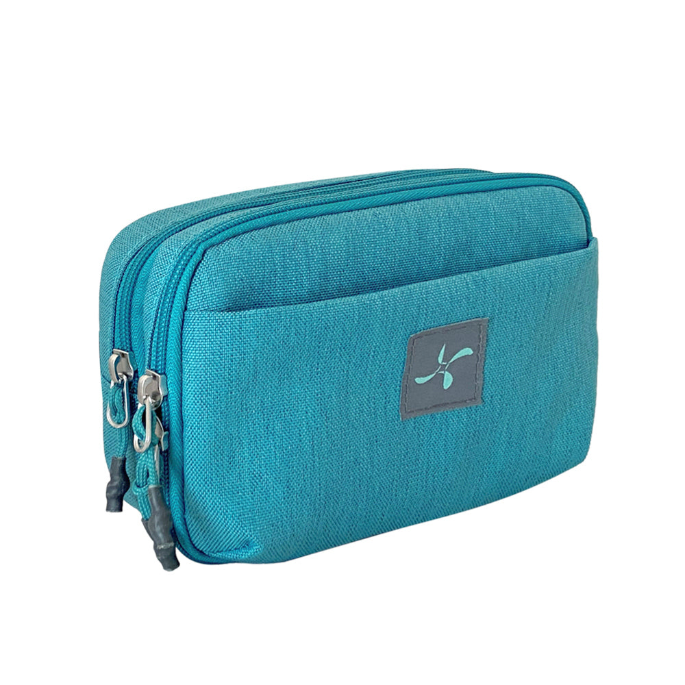Sugar Medical Diabetes Insulated Convertible Bag in Turquoise side.
