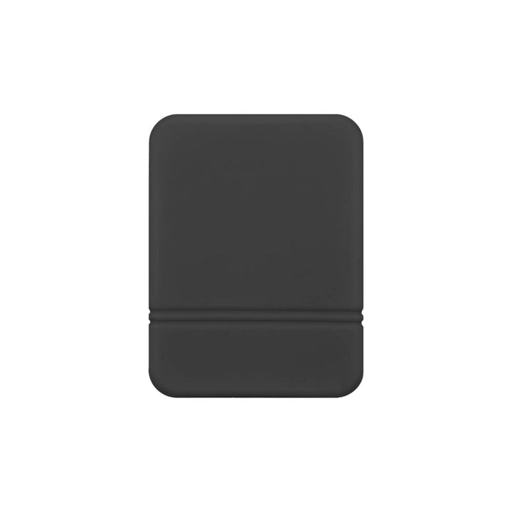 Back of black Mobi Tandem gel skin cover to protect insulin pump.