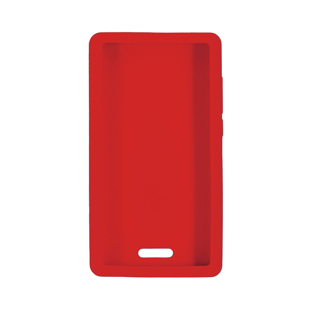 Sugar Medical Omnipod Dash red protective silicone gel skin.