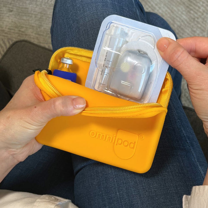 Omnipod® Protective Travel Case - Orange