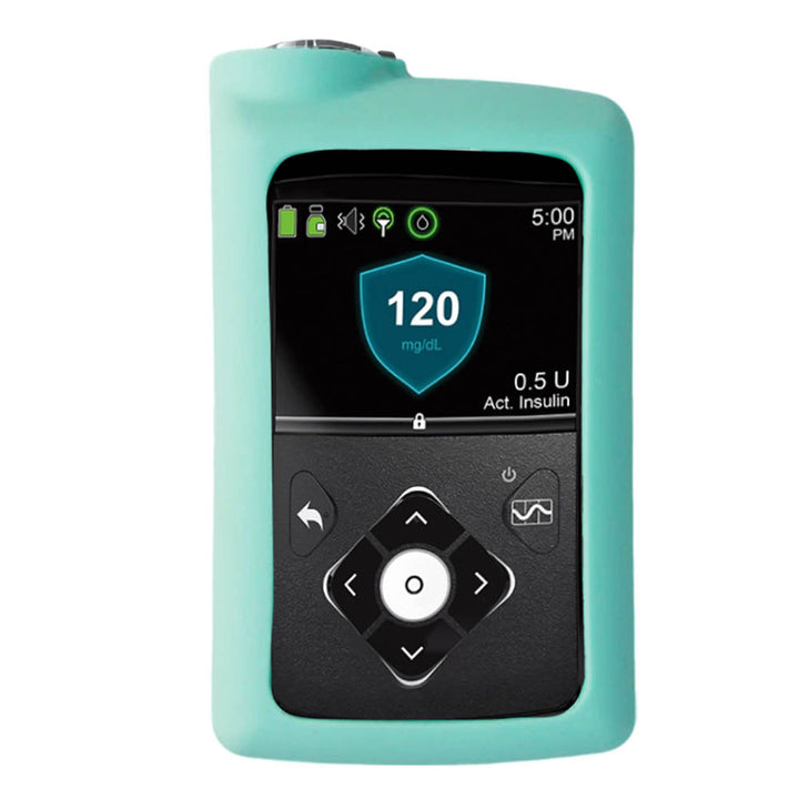 Ocean Medtronic Insulin Pump Gel Skin with Medtronic pump in it.
