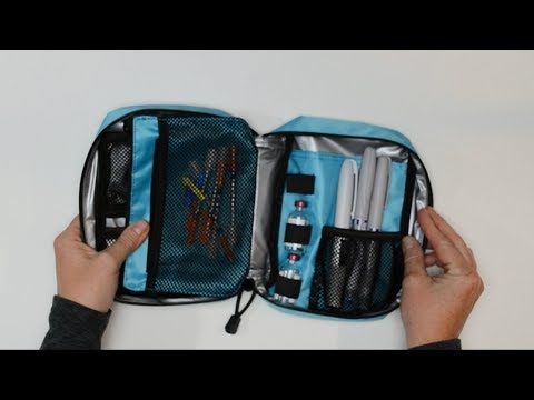 Video on how to set up and organize all your diabetic supplies in the Sugar Medical Insulated Diabetes Organizer.