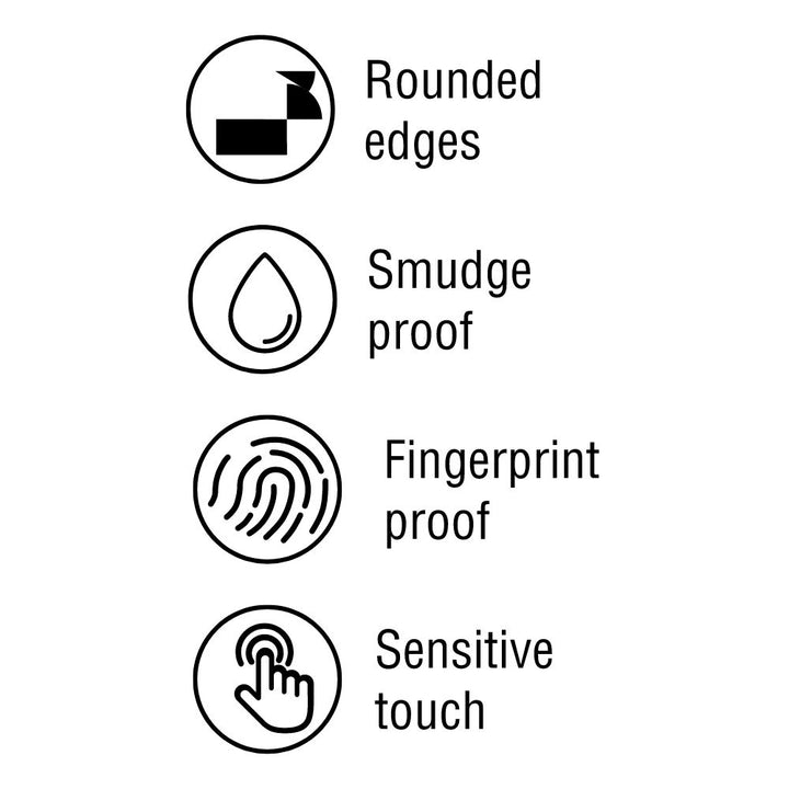 Omnipod 5 Screen Protectors have rounded edges and are smudge proof, fingerprint proof and respond to sensitive touch.