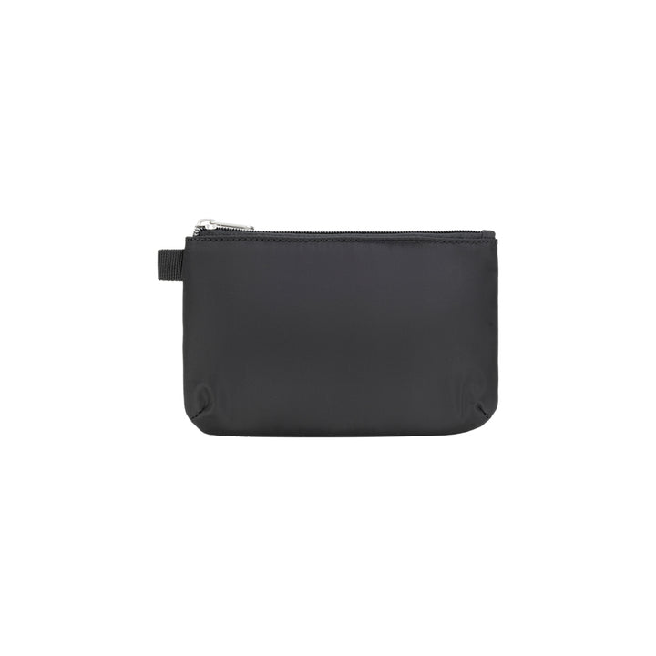 Diabetes Nylon Backpack in black back insulated pouch.