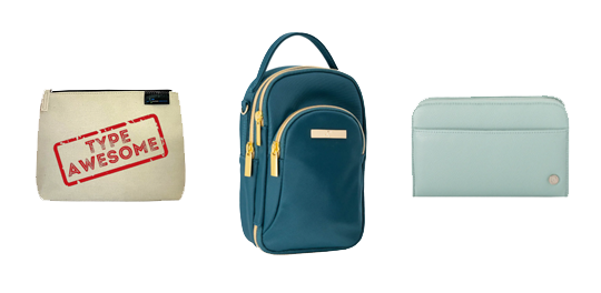 A Selection of Three Fashionable Diabetes Bags