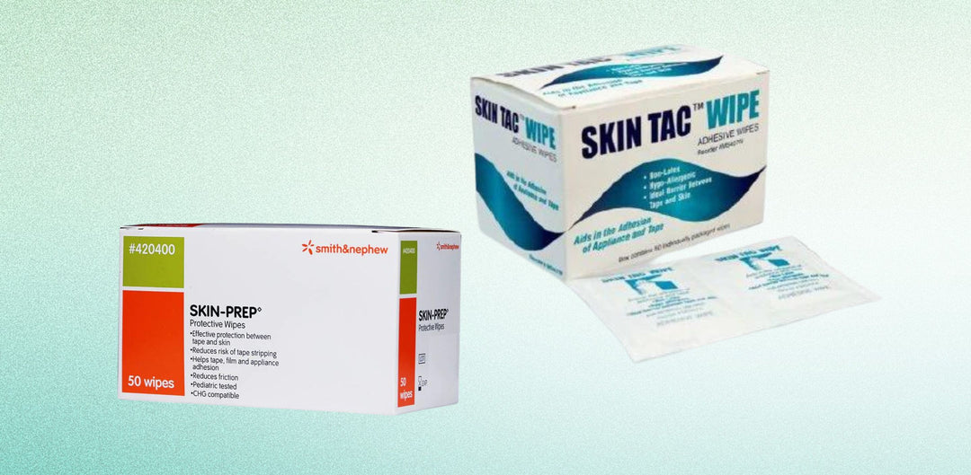 Skin Tac and Skin Prep products provide extra adhesion and keep your CGM firmly attached to your skin for longer periods.