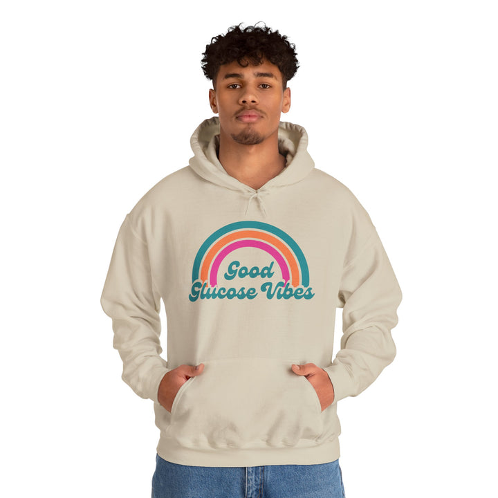 Unisex Heavy Blend™ Hooded Sweatshirt- Good Glucose Vibes