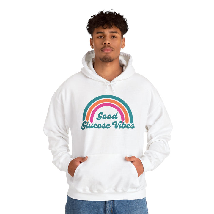Unisex Heavy Blend™ Hooded Sweatshirt- Good Glucose Vibes