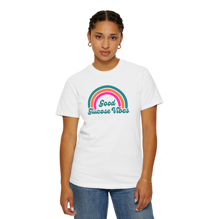 Unisex Garment-Dyed T-shirt- Good Glucose Vibes