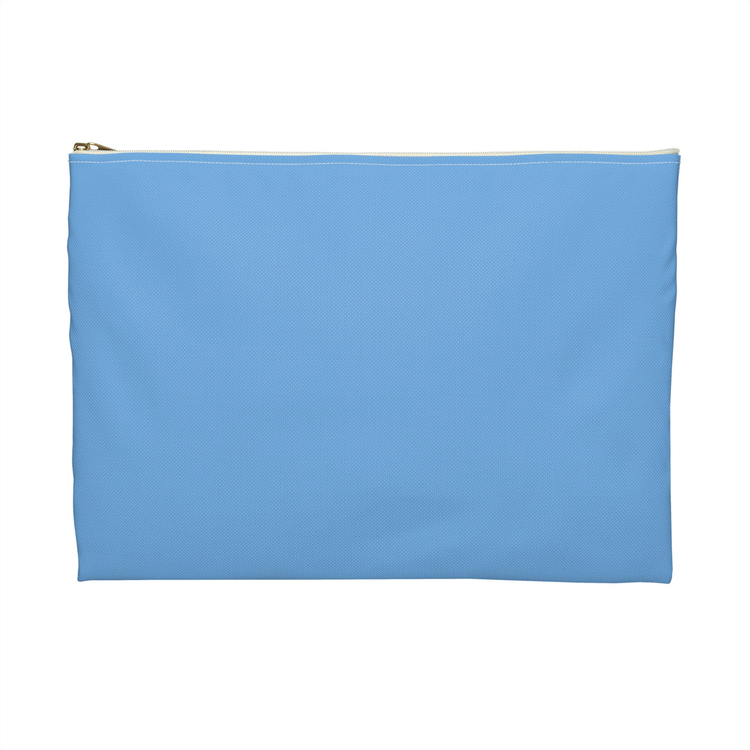 Peace, Love & Insulin Diabetes Accessory Pouch- Light Blue