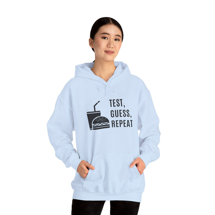 Unisex Heavy Blend™ Hooded Sweatshirt-Test, Guess, Repeat
