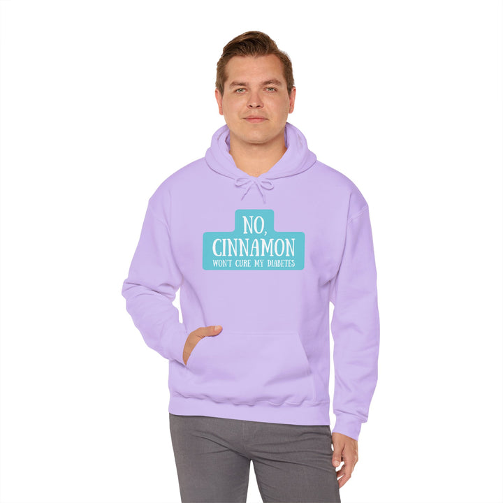 Unisex Heavy Blend™ Hooded Sweatshirt- No, Cinnamon Won't Cure My Diabetes