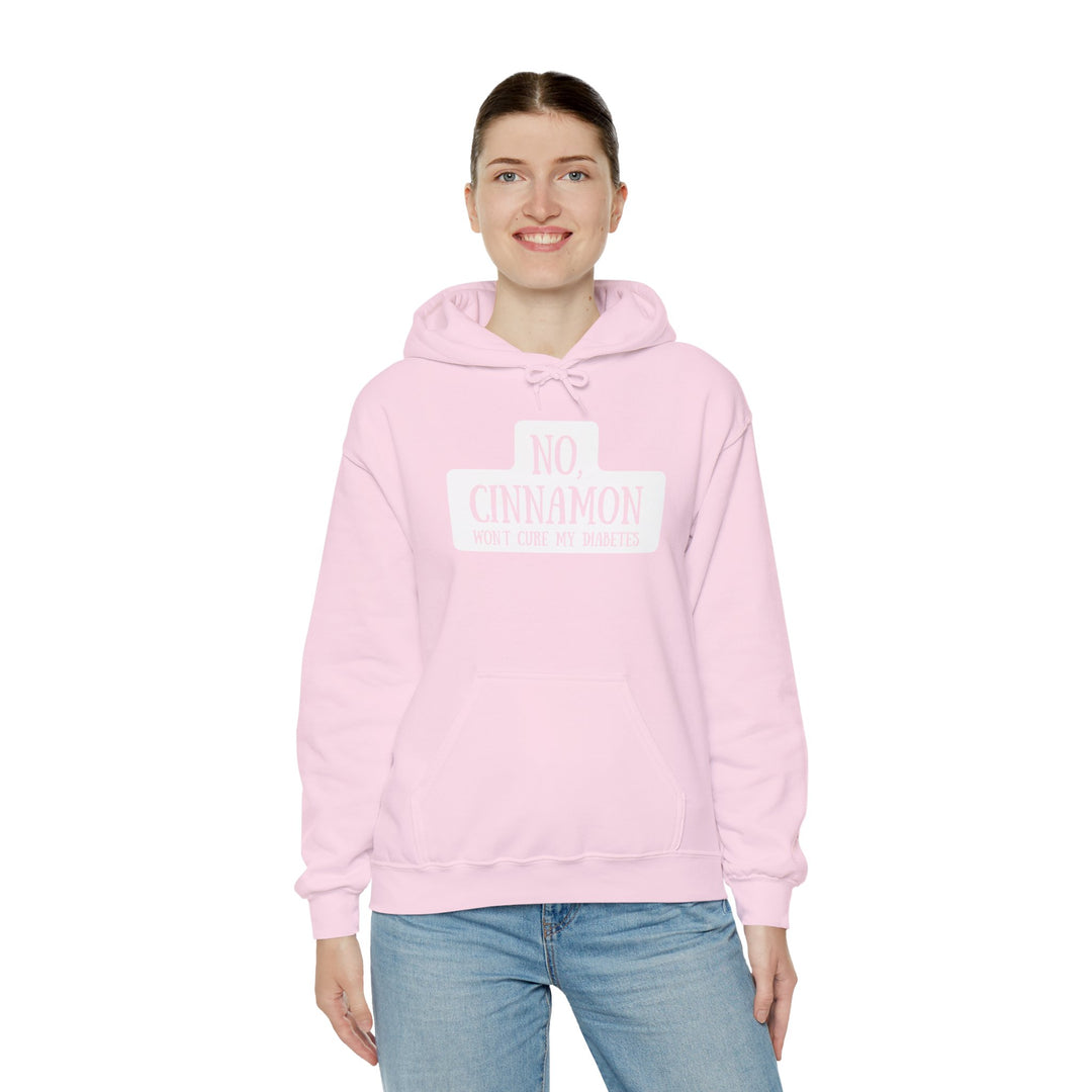 Unisex Heavy Blend™ Hooded Sweatshirt- No, Cinnamon Won't Cure My Diabetes