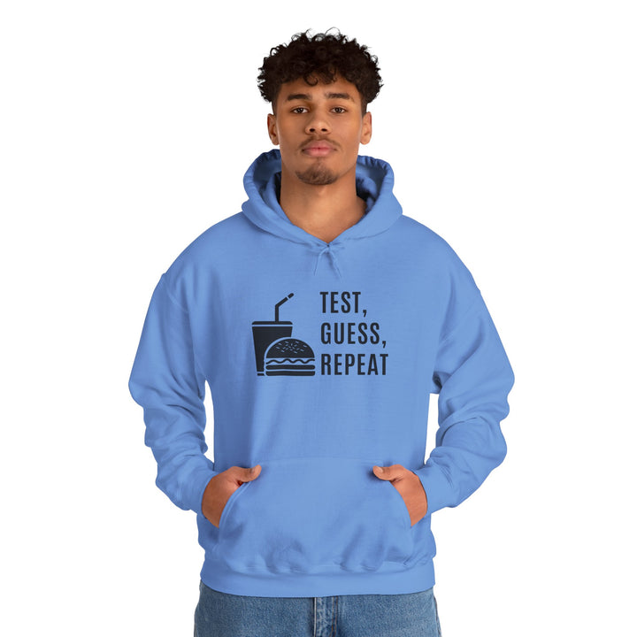 Unisex Heavy Blend™ Hooded Sweatshirt-Test, Guess, Repeat