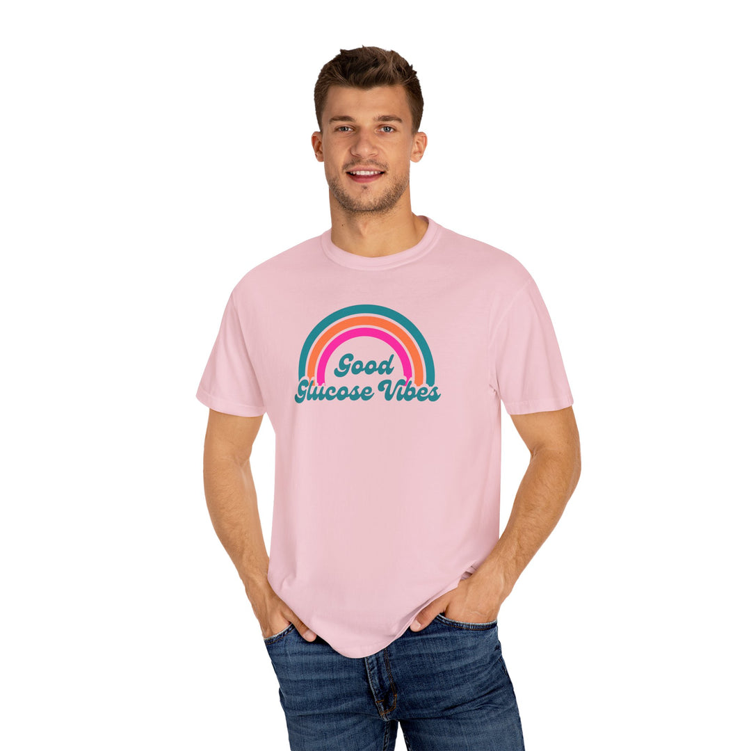 Unisex Garment-Dyed T-shirt- Good Glucose Vibes