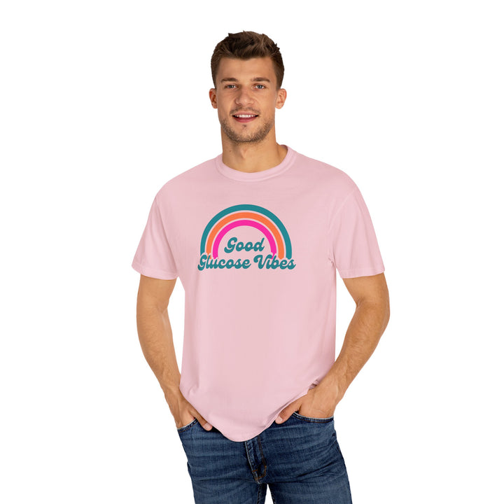 Unisex Garment-Dyed T-shirt- Good Glucose Vibes