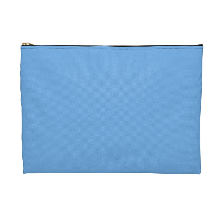 Peace, Love & Insulin Diabetes Accessory Pouch- Light Blue