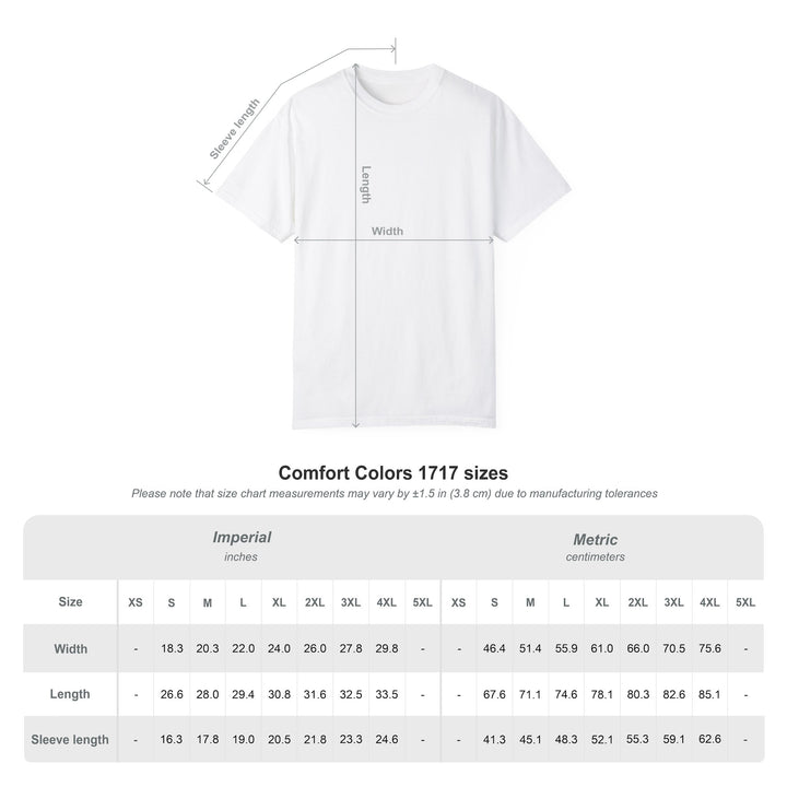 Unisex Garment-Dyed T-shirt- No, Cinnamon Won't Cure My Diabetes