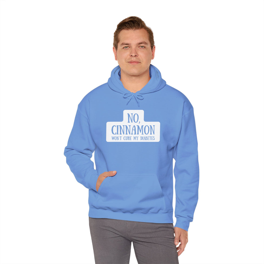 Unisex Heavy Blend™ Hooded Sweatshirt- No, Cinnamon Won't Cure My Diabetes