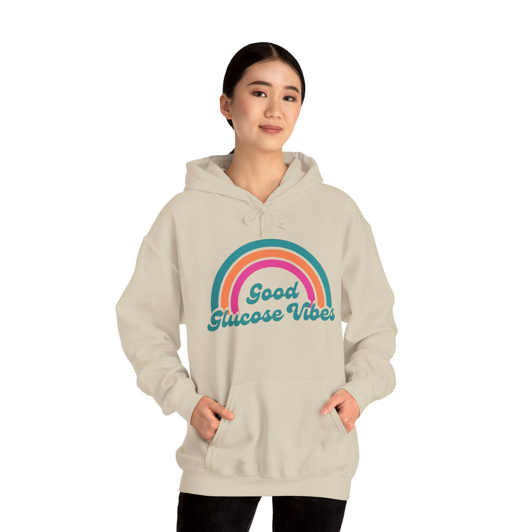 Unisex Heavy Blend™ Hooded Sweatshirt- Good Glucose Vibes