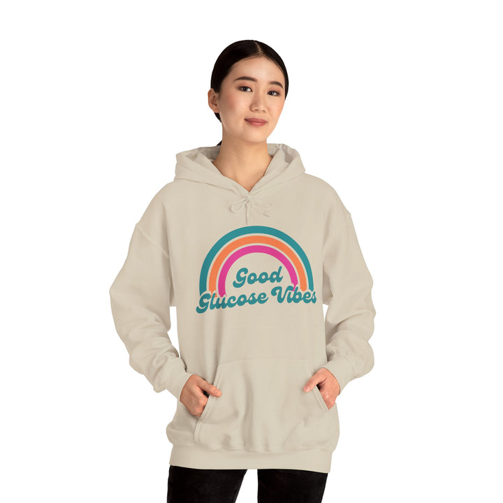 Unisex Heavy Blend™ Hooded Sweatshirt- Good Glucose Vibes