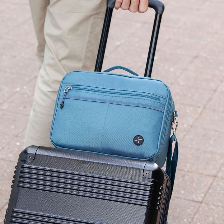 Diabetes Insulated Travel Bag- Steel Blue