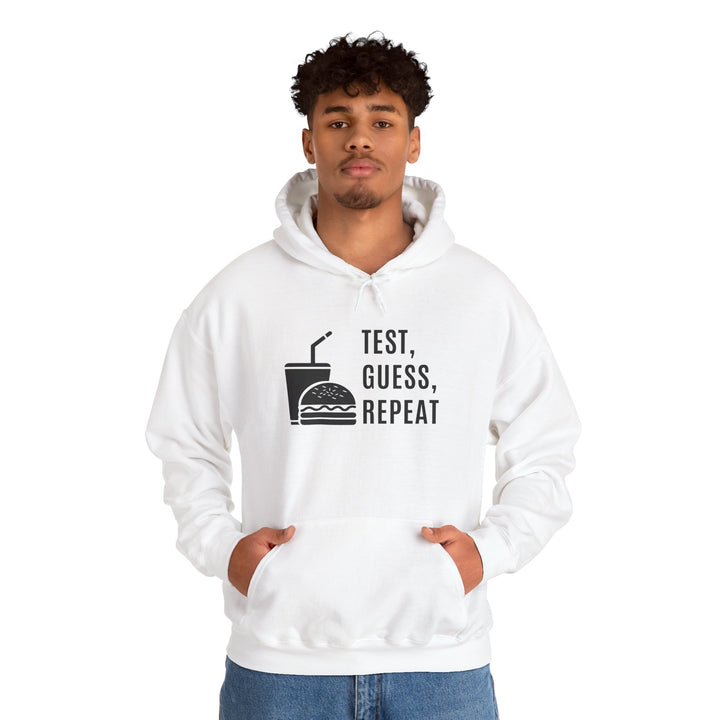 Unisex Heavy Blend™ Hooded Sweatshirt-Test, Guess, Repeat