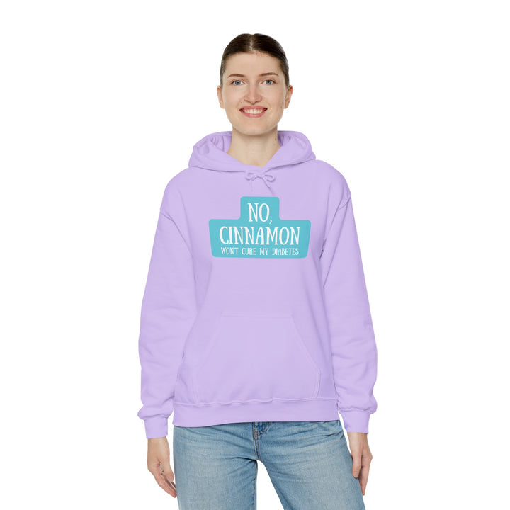 Unisex Heavy Blend™ Hooded Sweatshirt- No, Cinnamon Won't Cure My Diabetes