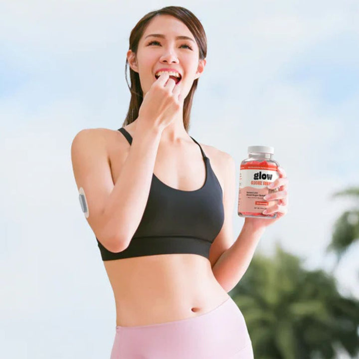 Glow Glucose 60-Count Bottle - Strawberry