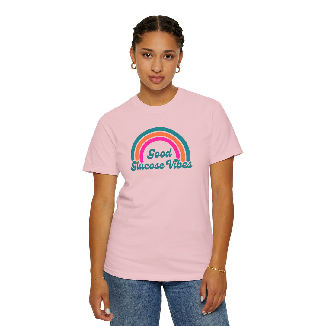 Unisex Garment-Dyed T-shirt- Good Glucose Vibes