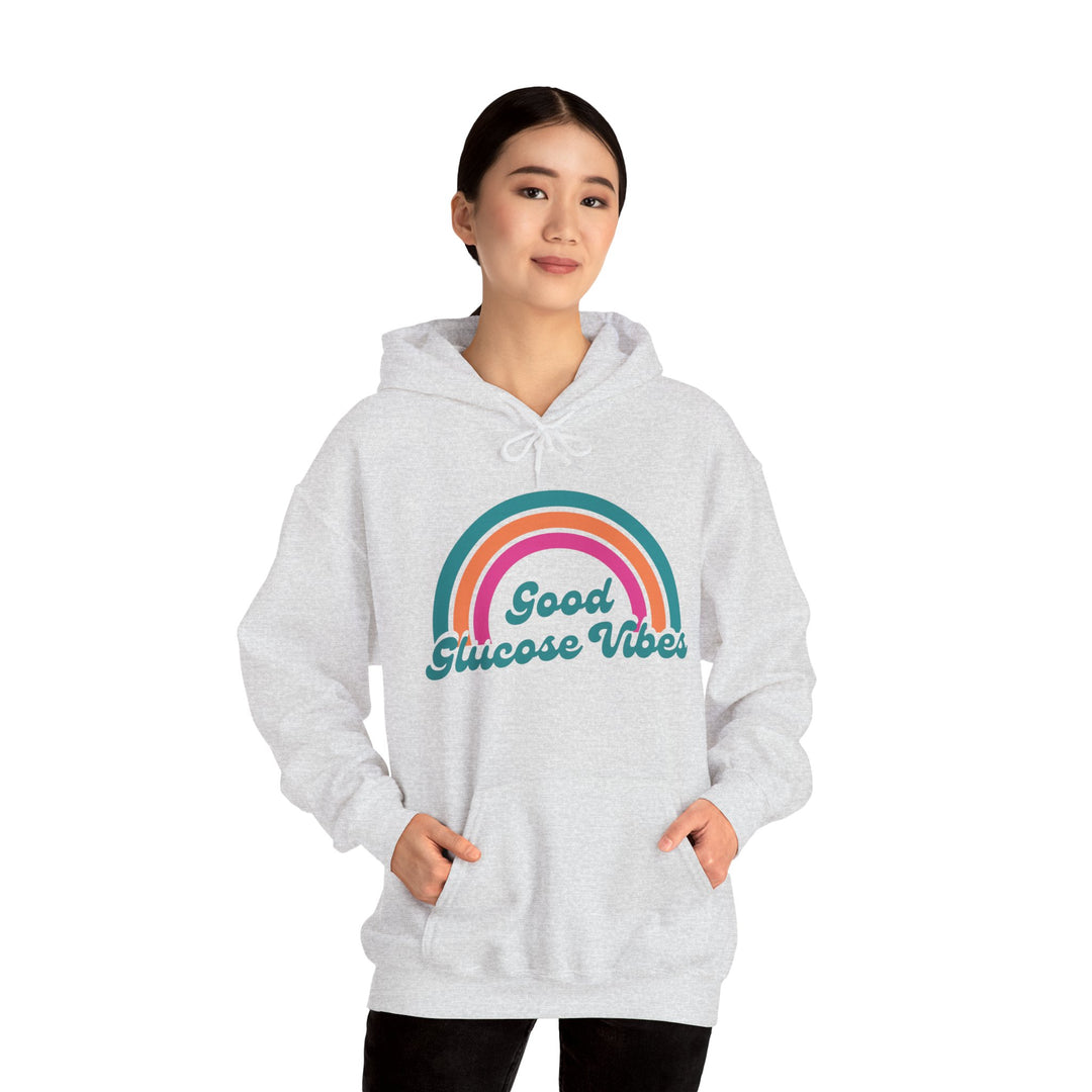 Unisex Heavy Blend™ Hooded Sweatshirt- Good Glucose Vibes