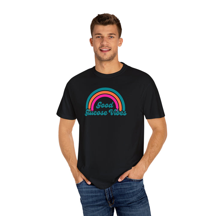 Unisex Garment-Dyed T-shirt- Good Glucose Vibes