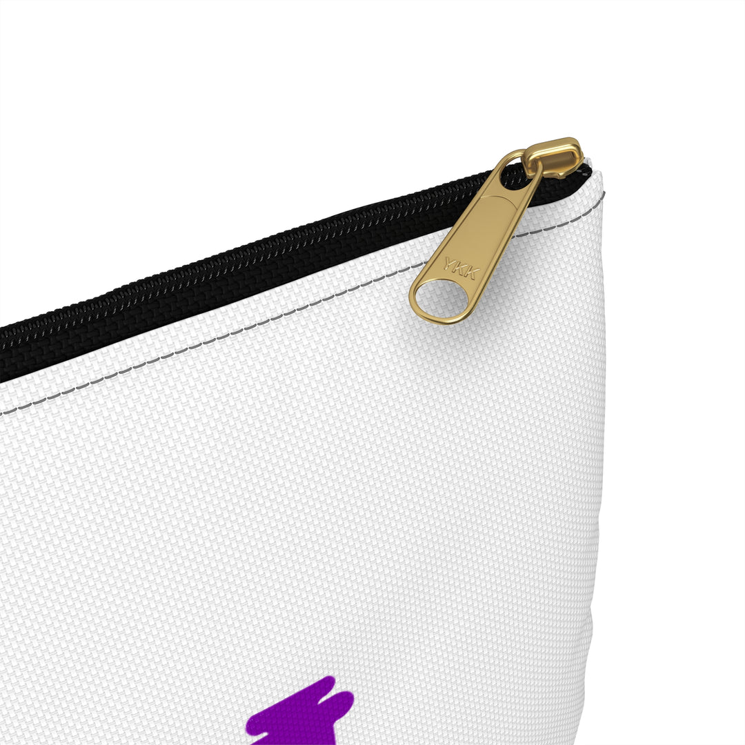 Peace, Love & Insulin Diabetes Accessory Pouch- White