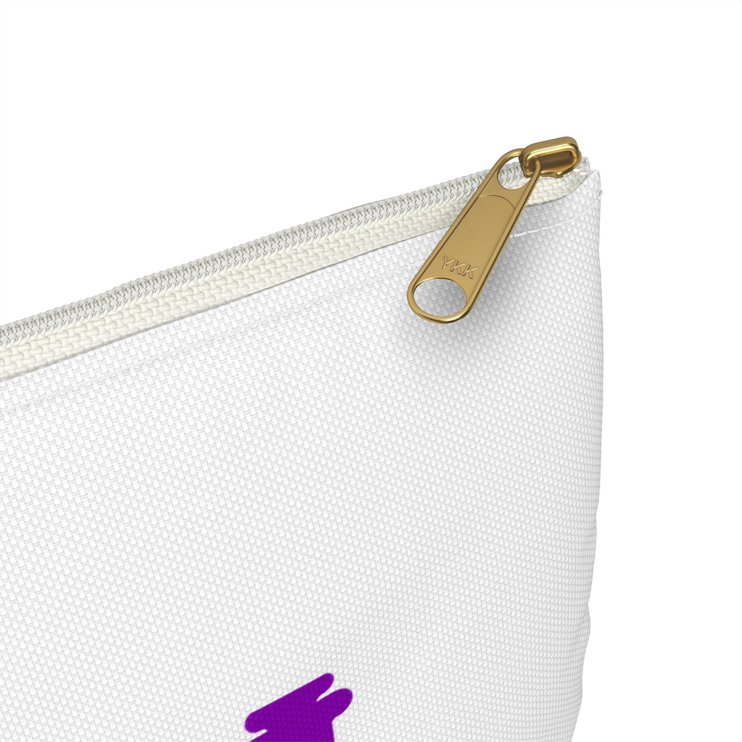 Peace, Love & Insulin Diabetes Accessory Pouch- White