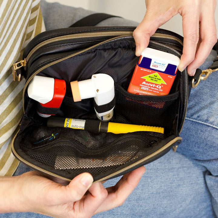Allergy Essentials Purse- Black