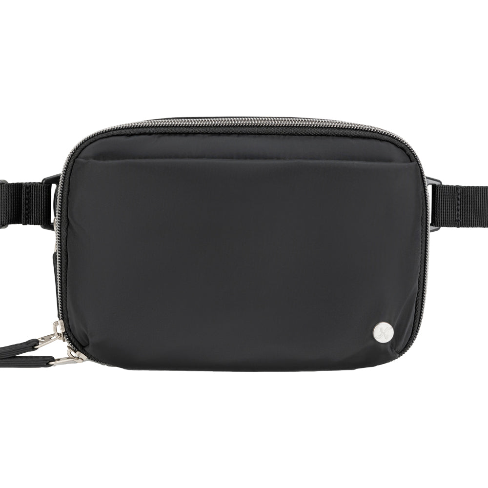 Black Diabetes Nylon Belt Bag perfect for travel, events, or daily commutes, this case keeps your supplies organized and easily accessible.