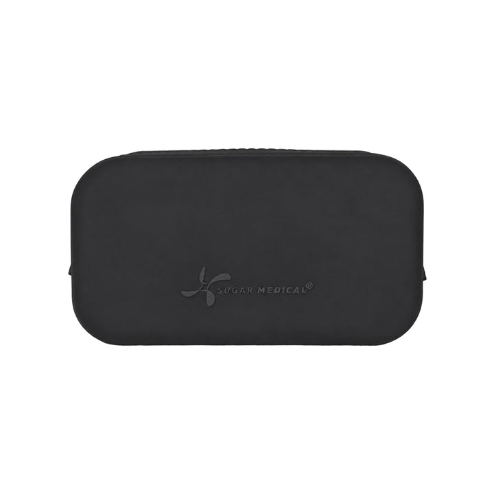 Black Tandem Protective Travel Case with 'SUGARMEDICAL' logo on a white background