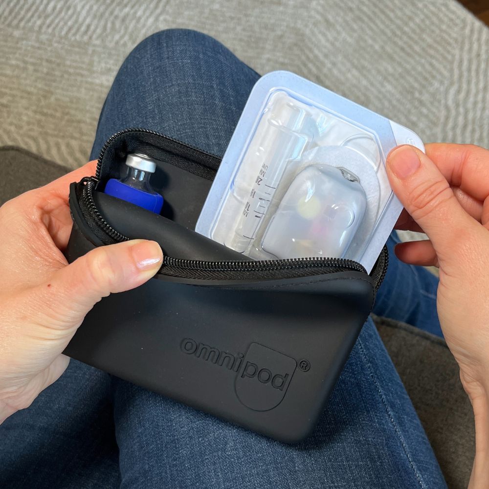 Omnipod® Protective Travel Case - Black