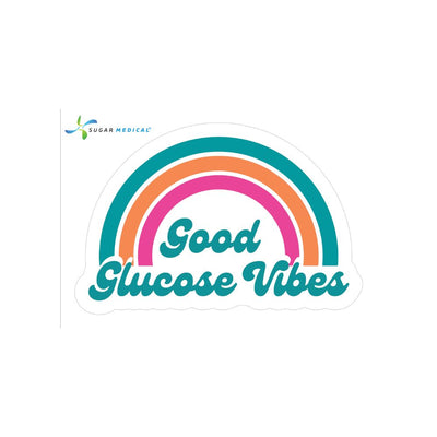 Diabetes Stickers - Good Glucose Vibes