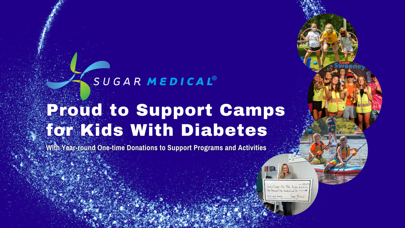 Sugar Medical Proud to Support Camps for Kids with Diabetes 