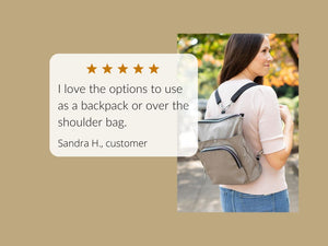 Sugar Medical Diabetes Insulated Purse, I love the option to use as a backpack or over tr the shoulder