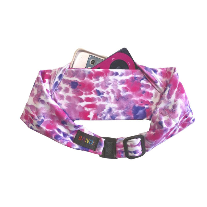 Cotton Candy Bandi Wear Pocket Belt designed for comfort and practicality, perfect for carrying essentials securely and hands-free with phone in it. 
