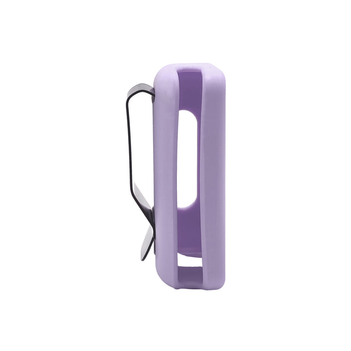 Lavender Tandem Mobi EZ-To-Charge Clip standing straight up. 