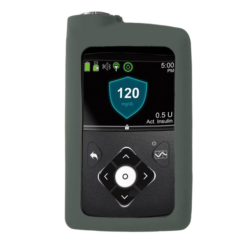 Medtronic Insulin Pump Gel Skin with Medtronic pump in it. 