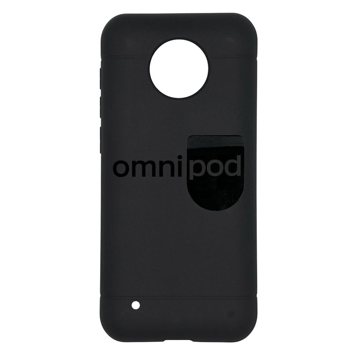 Black Omnipod® 5 Case with camera cutout. 