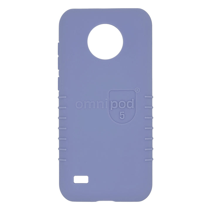 Periwinkle Omnipod® 5 Case with camera cutout.