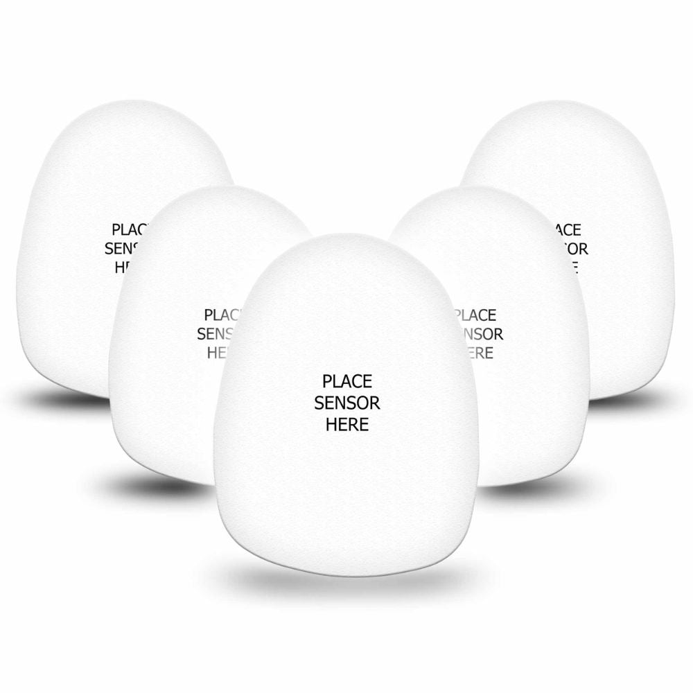 Pack contains five white Expression Med Omnipod UnderPatchs help protect your skin from reactions to your device! By serving as a barrier between your skin and device, it helps prevent irritation from harsh adhesives.