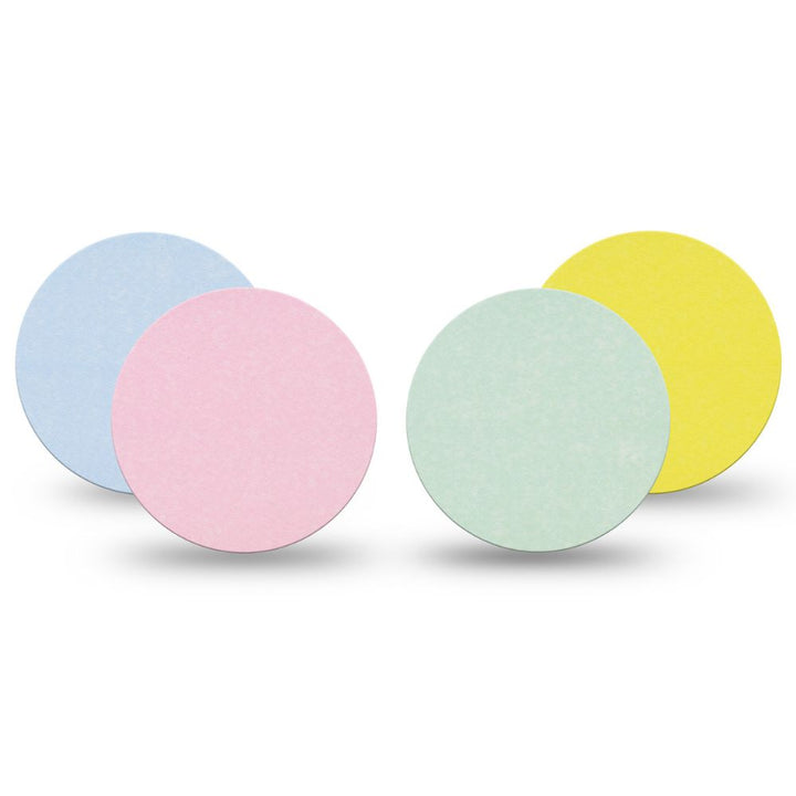 Expression Med’s Full Coverage Dexcom g7 OverPatch style in pastel colors. 